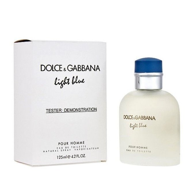 Tester DOLCE & GABBANA light blue pour homme 125ml