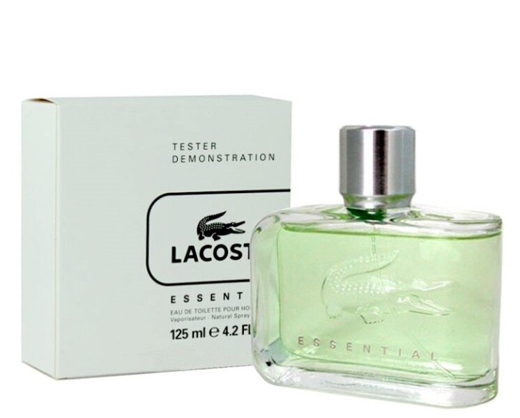 Tester LACOSTE ESSENTIAL POUR HOMME edt 125ml