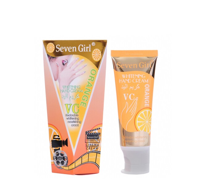 Seven Girl "ORANGE VC" Whitening Hand Cream -60ml