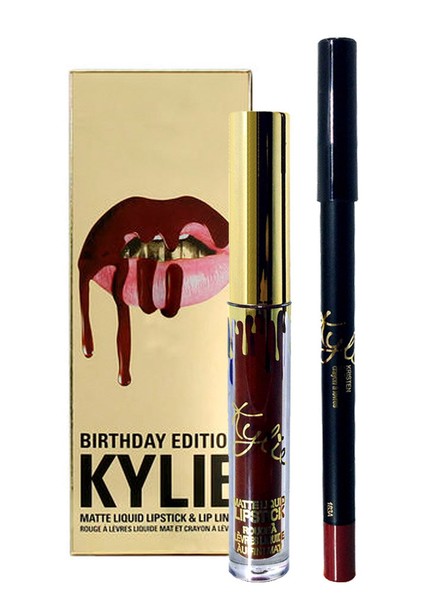 Kylie Birthday Edition MATTE LIQUID LIPSTICK & LIP LINER