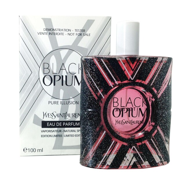 Tester Yves Saint Laurent Black Opium Pure Illusion eau de parfum 100ml