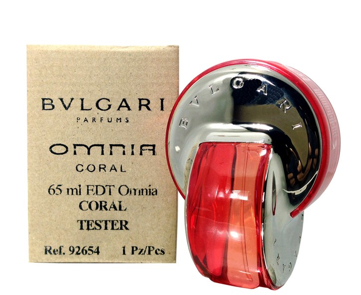 Tester BVLGARI OMNIA CORAL eau de toilette 65ml
