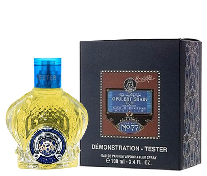 Tester OPULENT SHAIK BLUE №77 eau de parfum 100ml