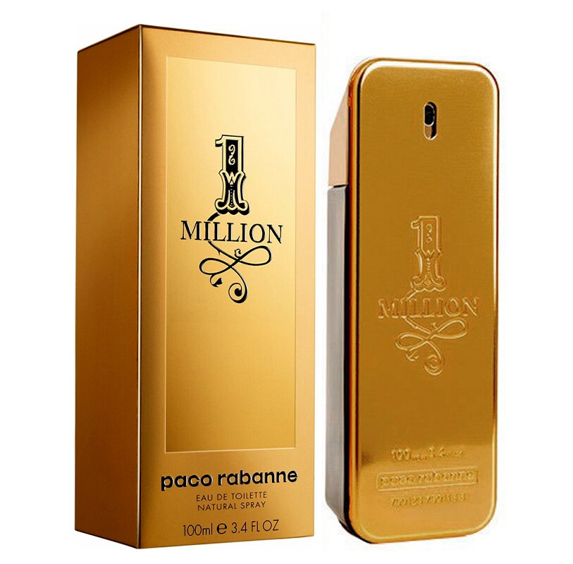 Духи миллион мужские. Пако Рабан 1 миллион мужской 100 мл. Paco Rabanne 1 million 100 ml. Paco Rabanne 1 million туалетная вода 100 мл. One million Paco Rabanne мужские.