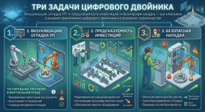 Цифровой двойник завода: как сэкономить на пусконаладке